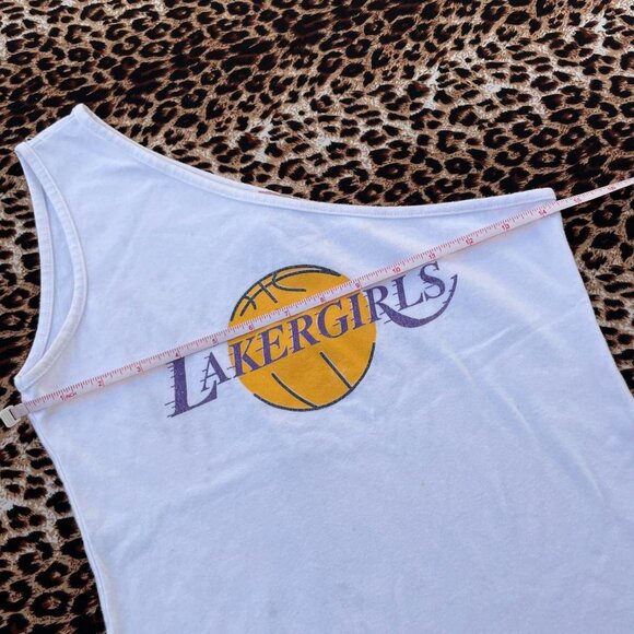 2000s Lakers girls one shoulder crop top - Picture 5 of 8